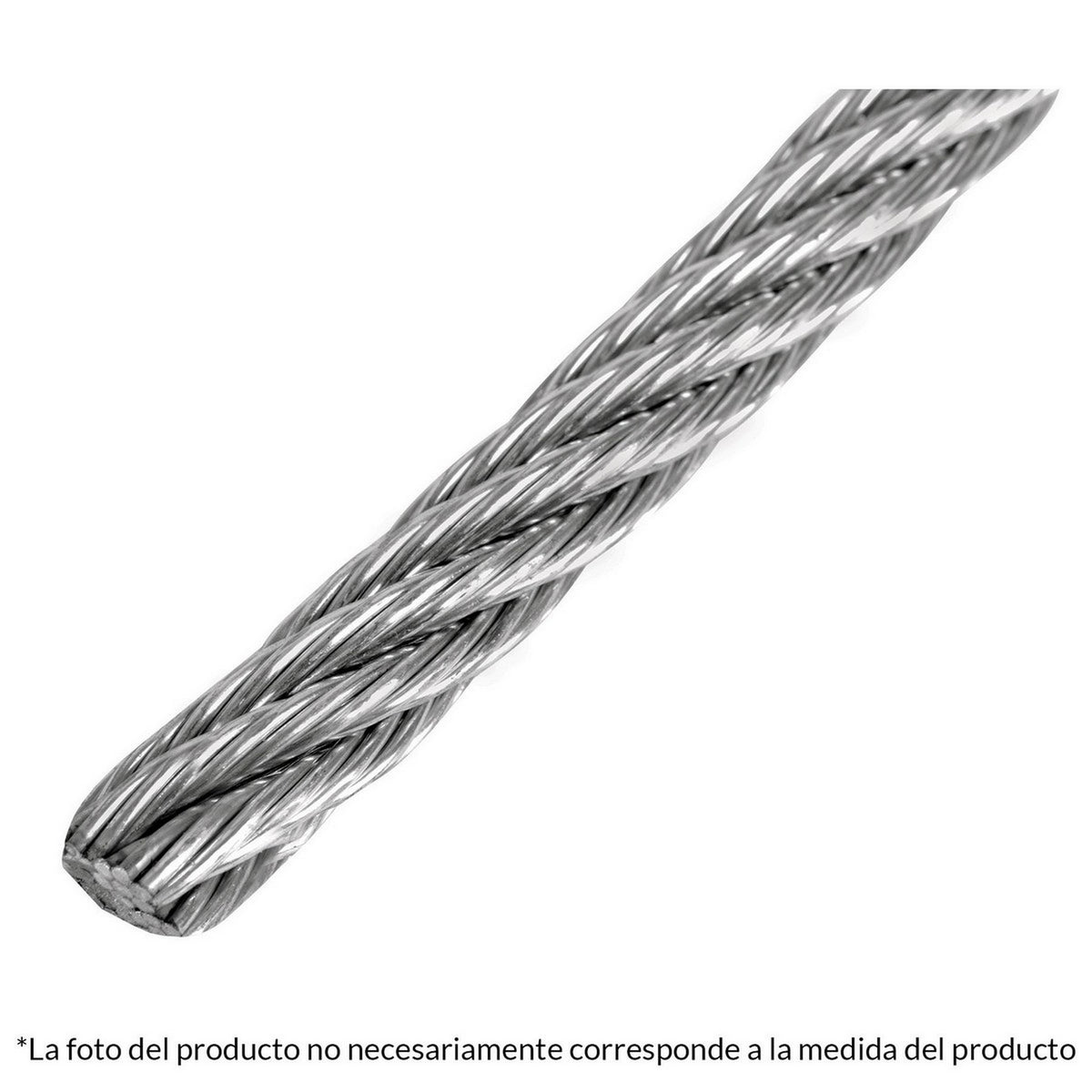 METRO CABLE DE ACERO FLEXIBLE 1/8"