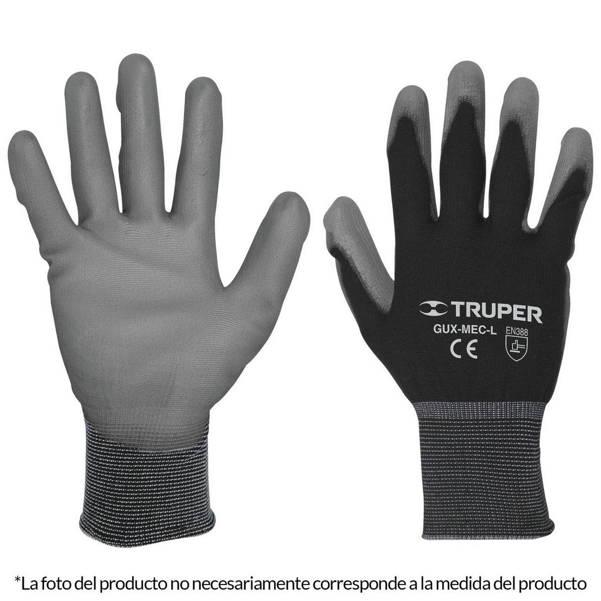 GUANTE NYLON ELASTICO C/POLIUR. CHICO