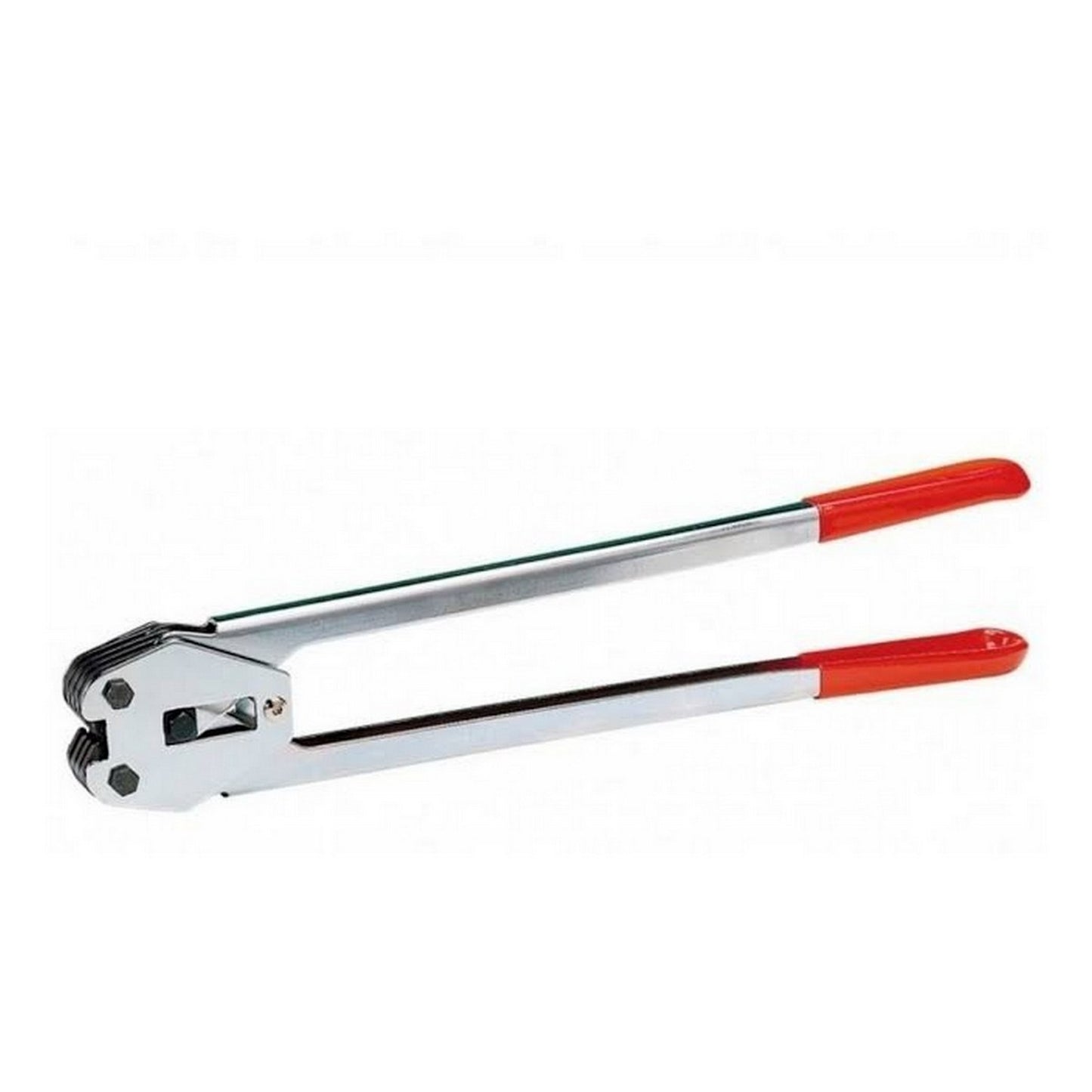 PINZA P/FLEJADO PLASTICO MGO ROJO