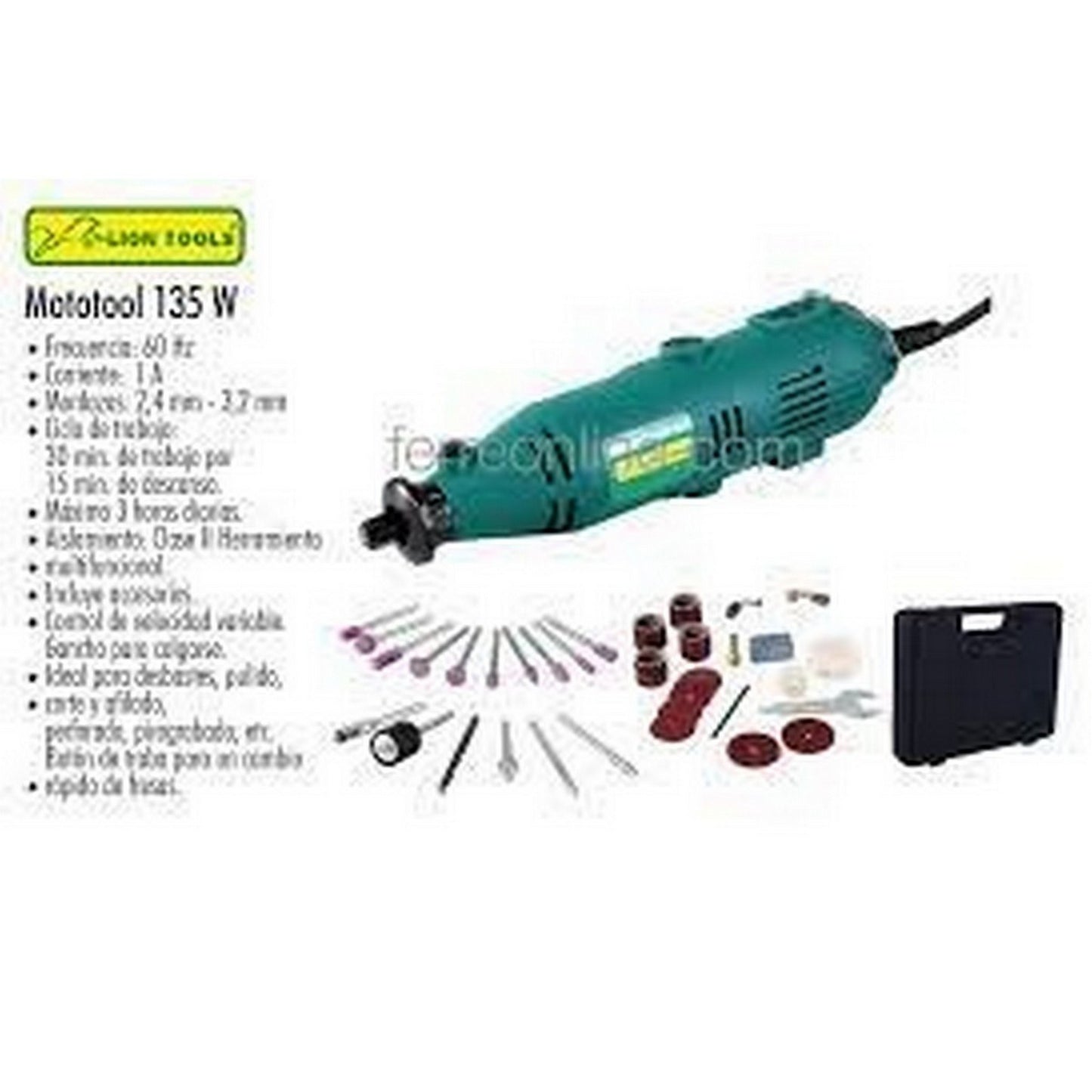 MOTOTOOL 135 W CON ACCESORIOS