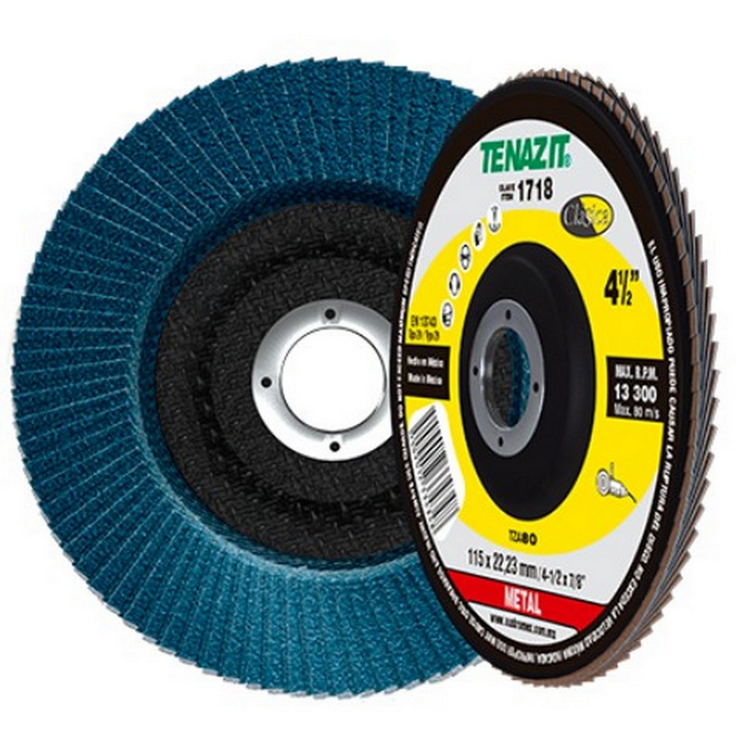 DISCO LAMINADO 4-1/2" GRANO 80 ALTO REND