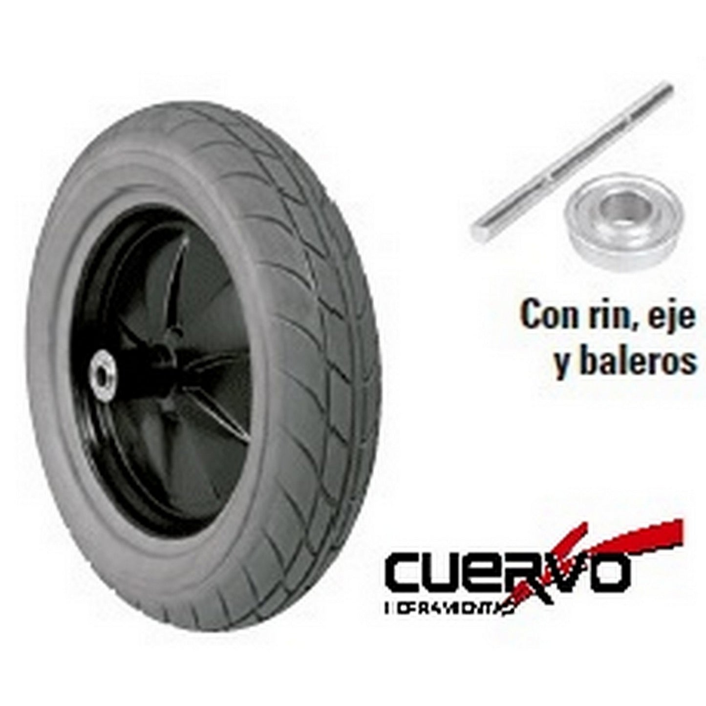 RUEDA PARA CARRETILLA IMPONCHABLE