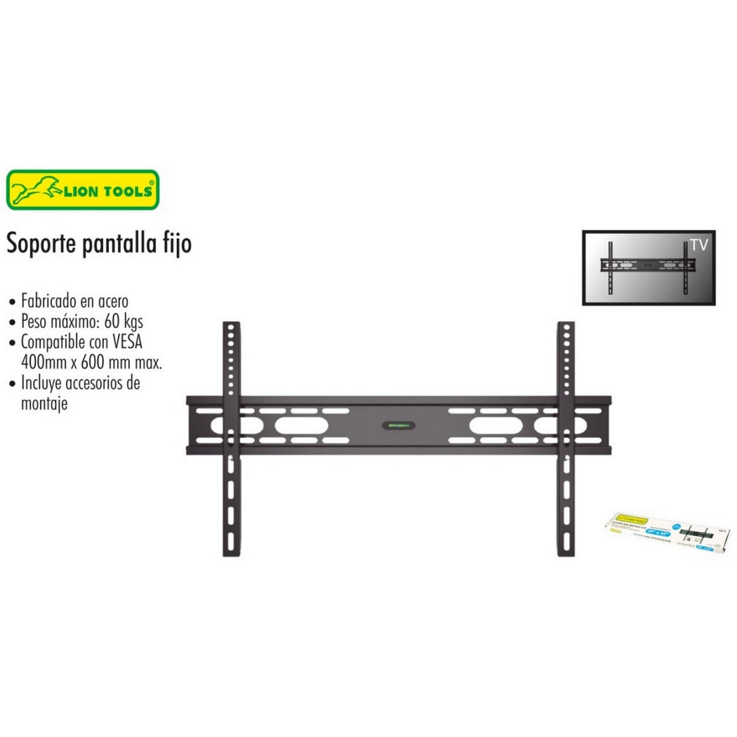 SOPORTE PARA PANTALA FIJO 30" A 65"