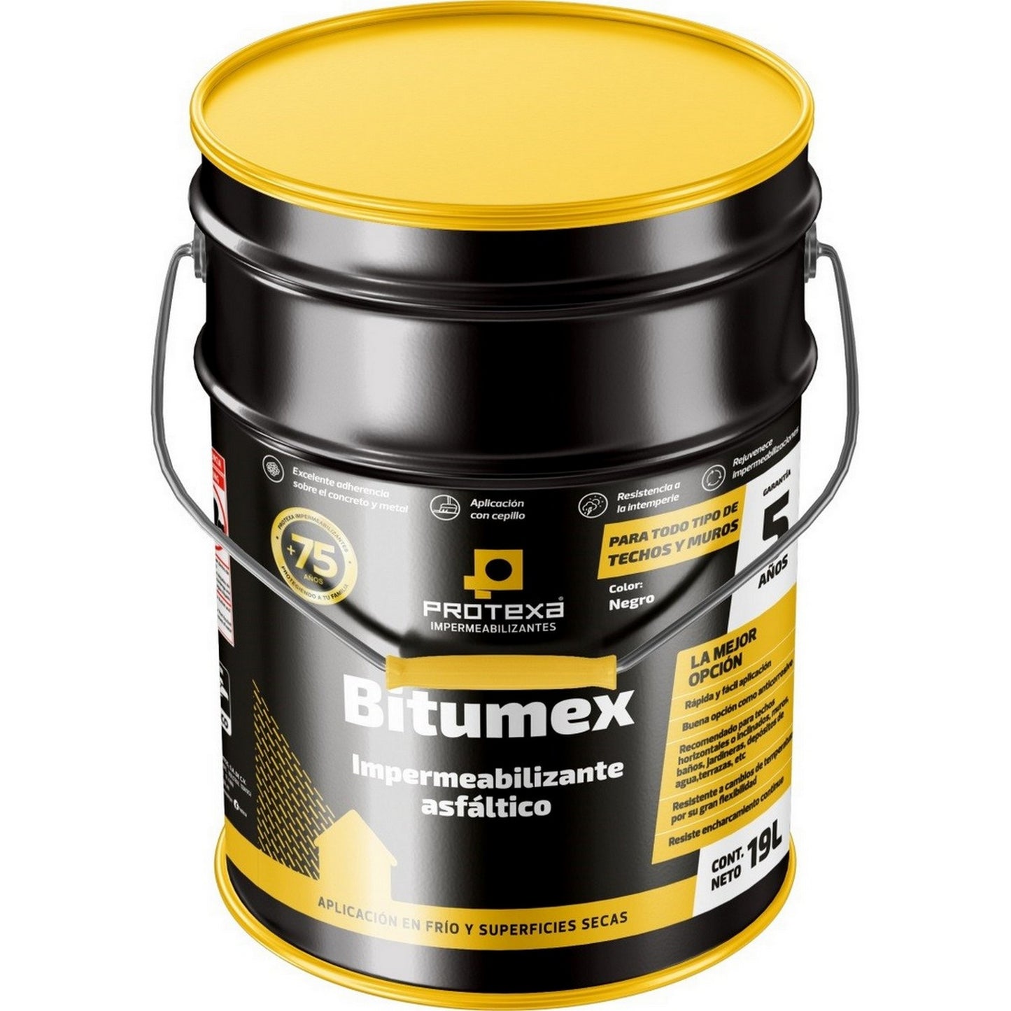 IMPERMEABILIZANTE ASFALT BITUMEX 5A 19L