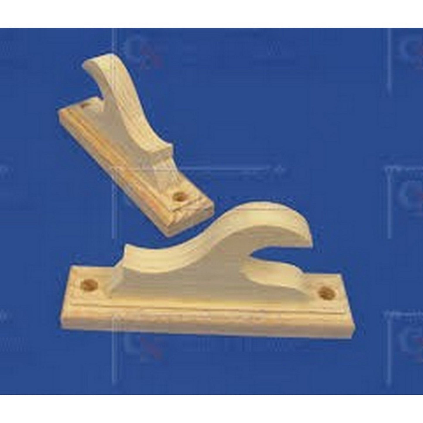 BASE CORTINERO DE MADERA MOD. 8