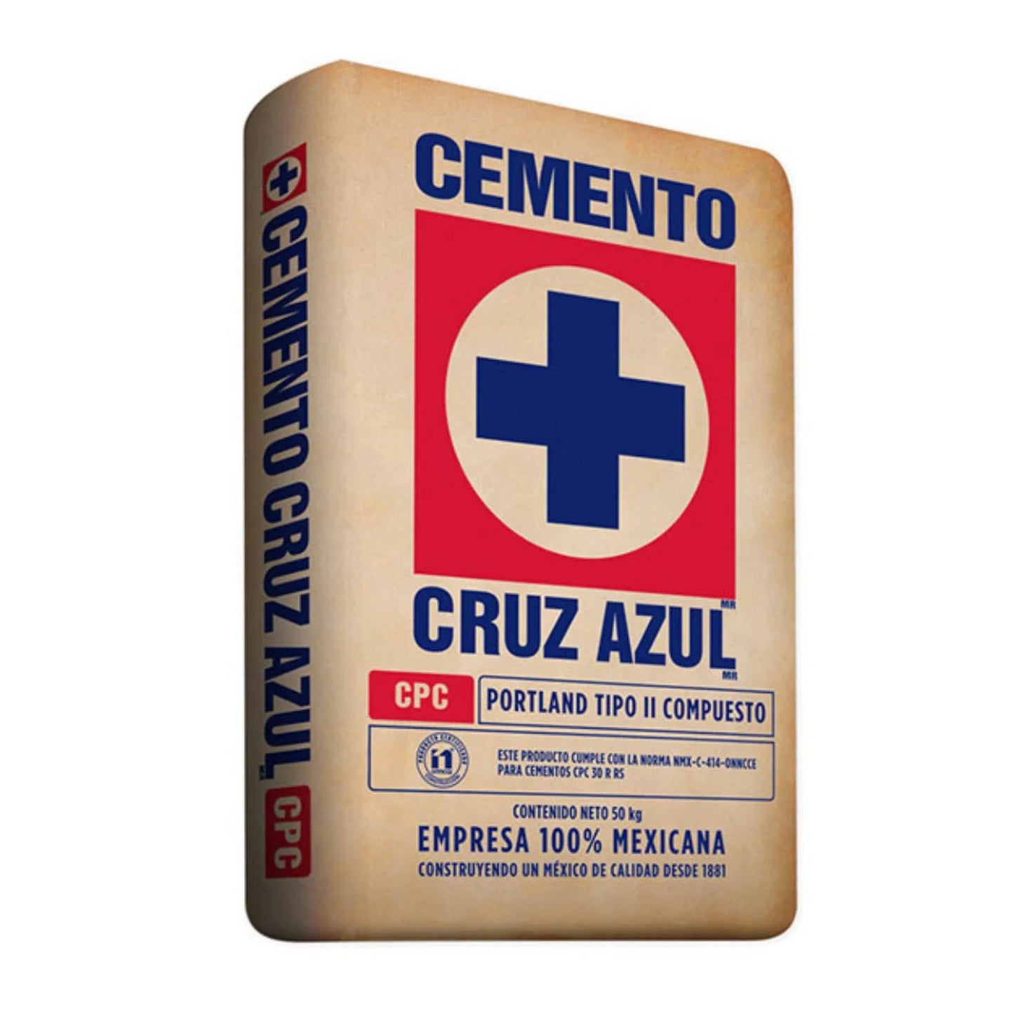 CEMENTO GRIS 25 kg CRUZ AZUL
