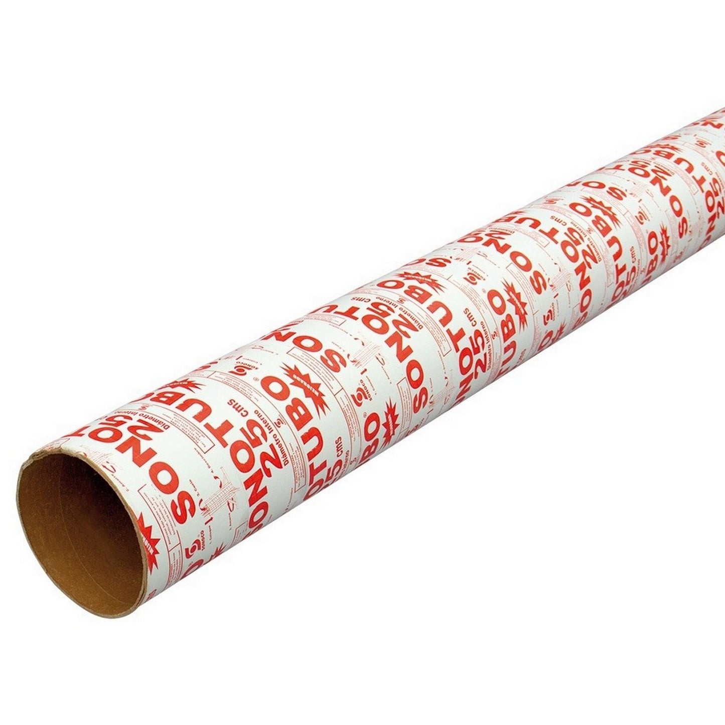 TUBO CIMBRA DE 15 cm x 3 m BLANCO