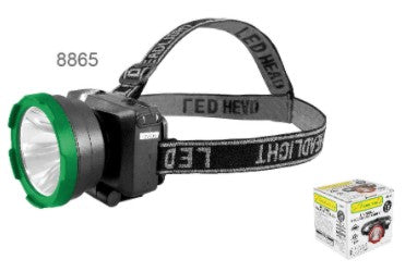LINTERNA RECARGABLE CABEZA 1 W 80 lms