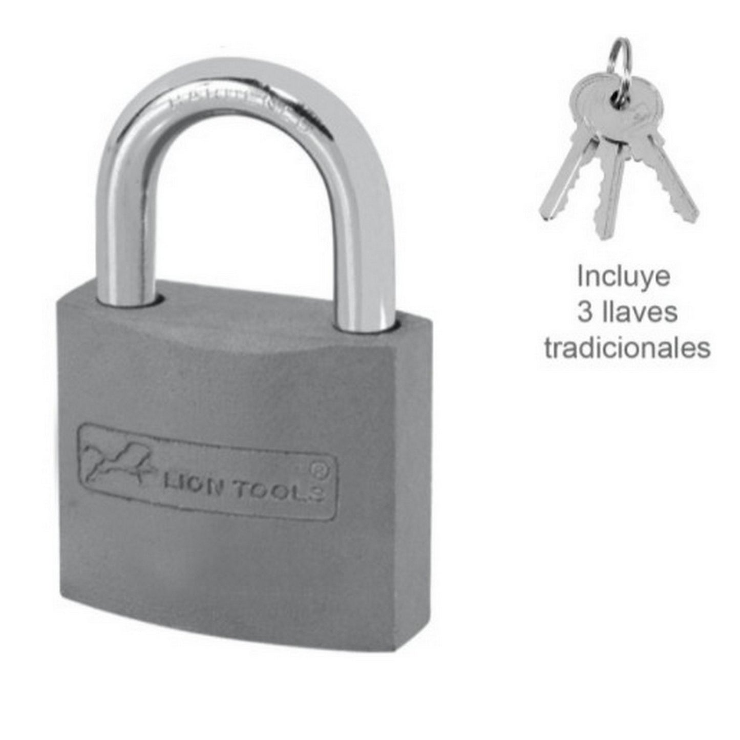 CANDADO DE HIERRO 20 mm CON 2 LLAVES