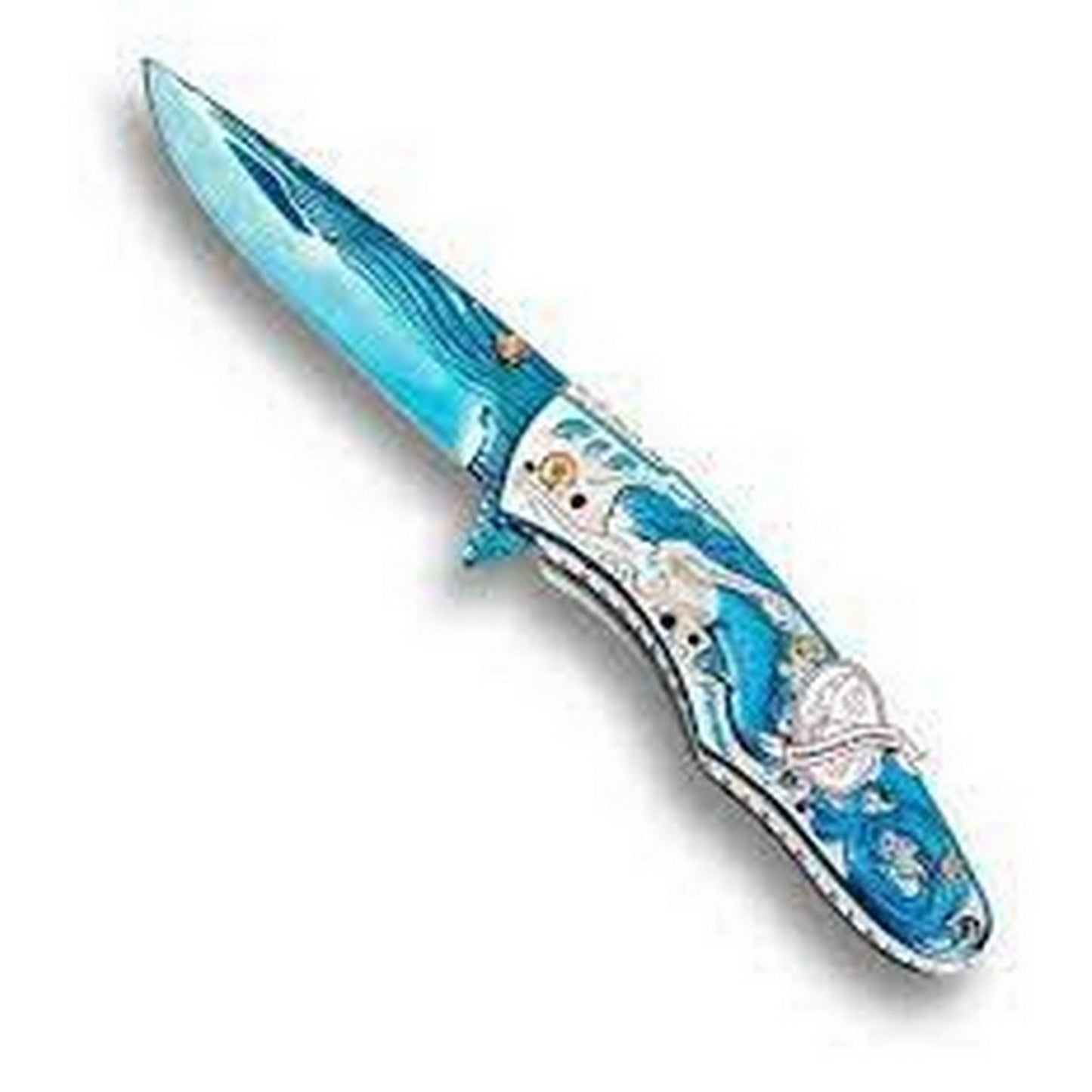 NAVAJA 3-1/2" AZUL SIRENA