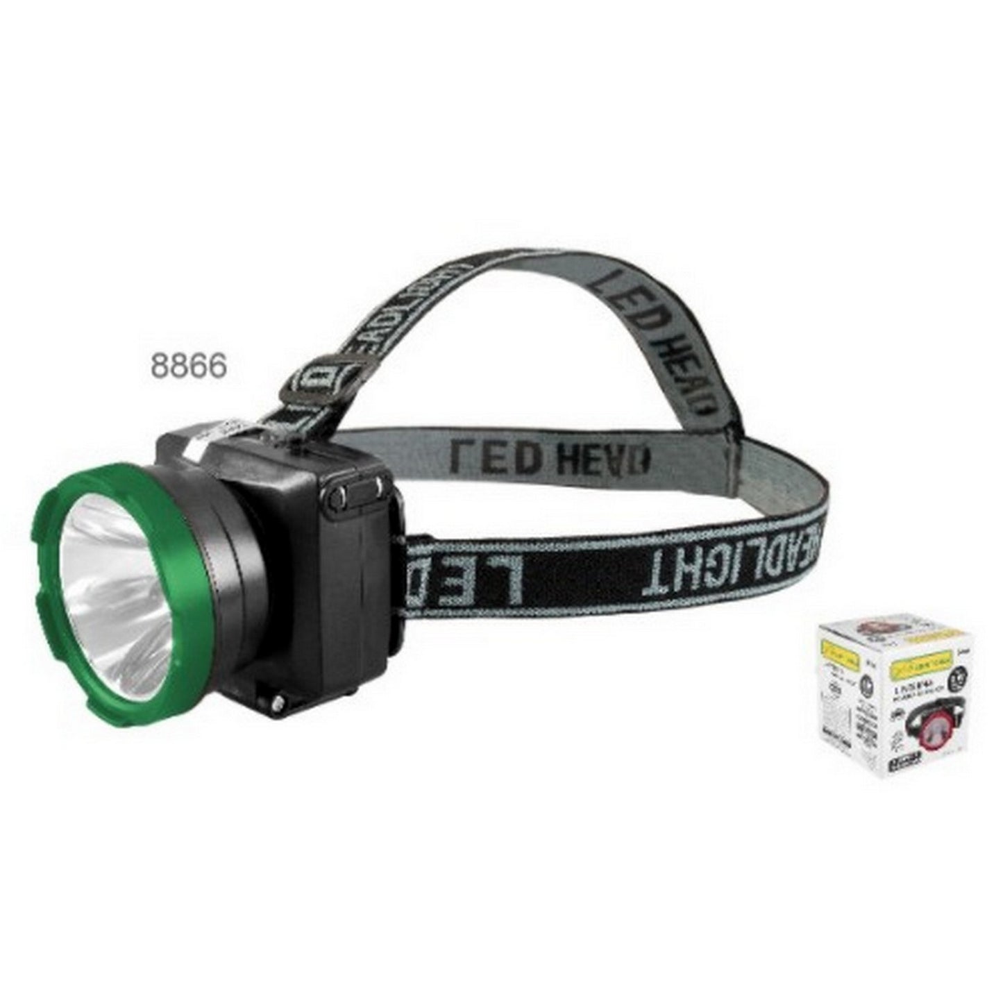 LINTERNA RECARGABLE CABEZA 3 W 240 lms