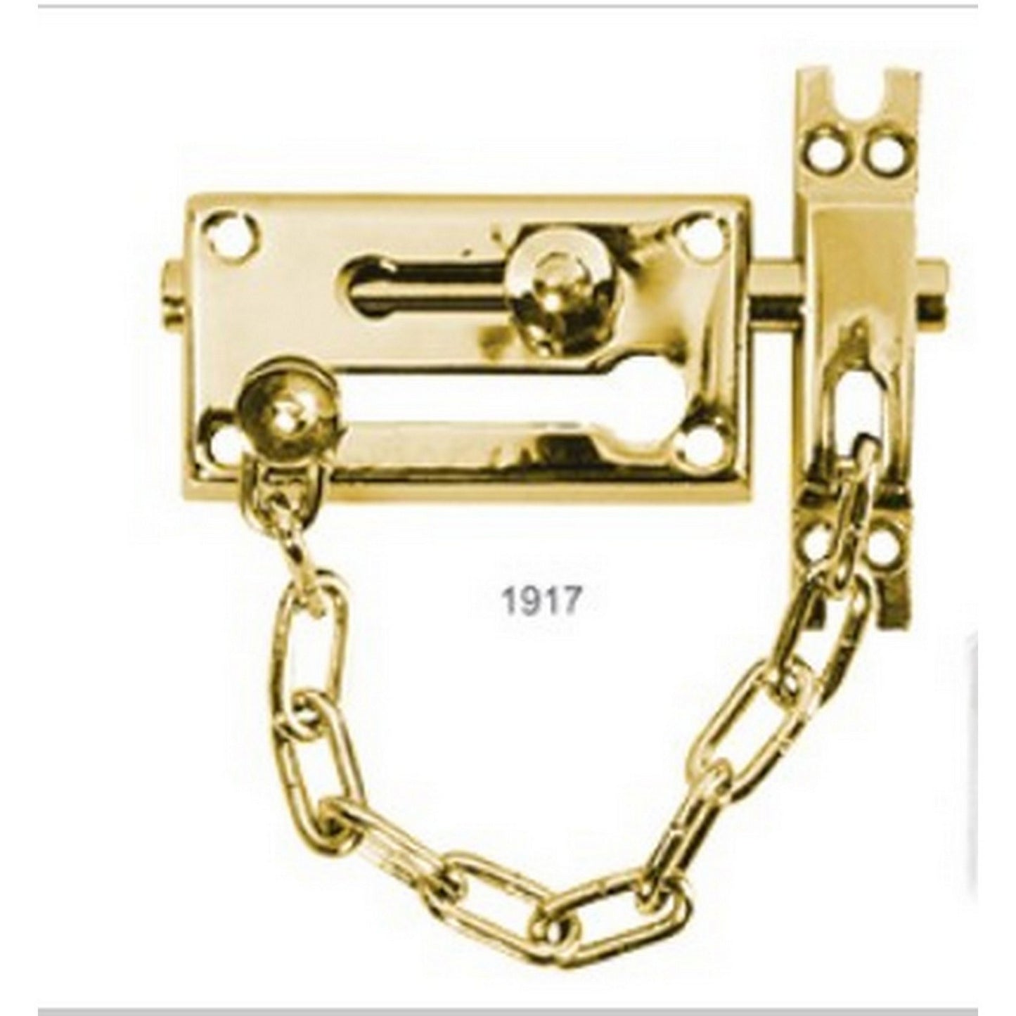 PASADOR CADENA PARA PUERTA LATON