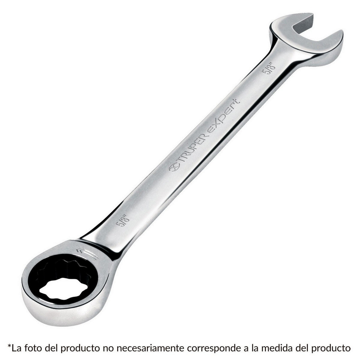 LLAVE COMBINADA CON MATRACA 8 mm