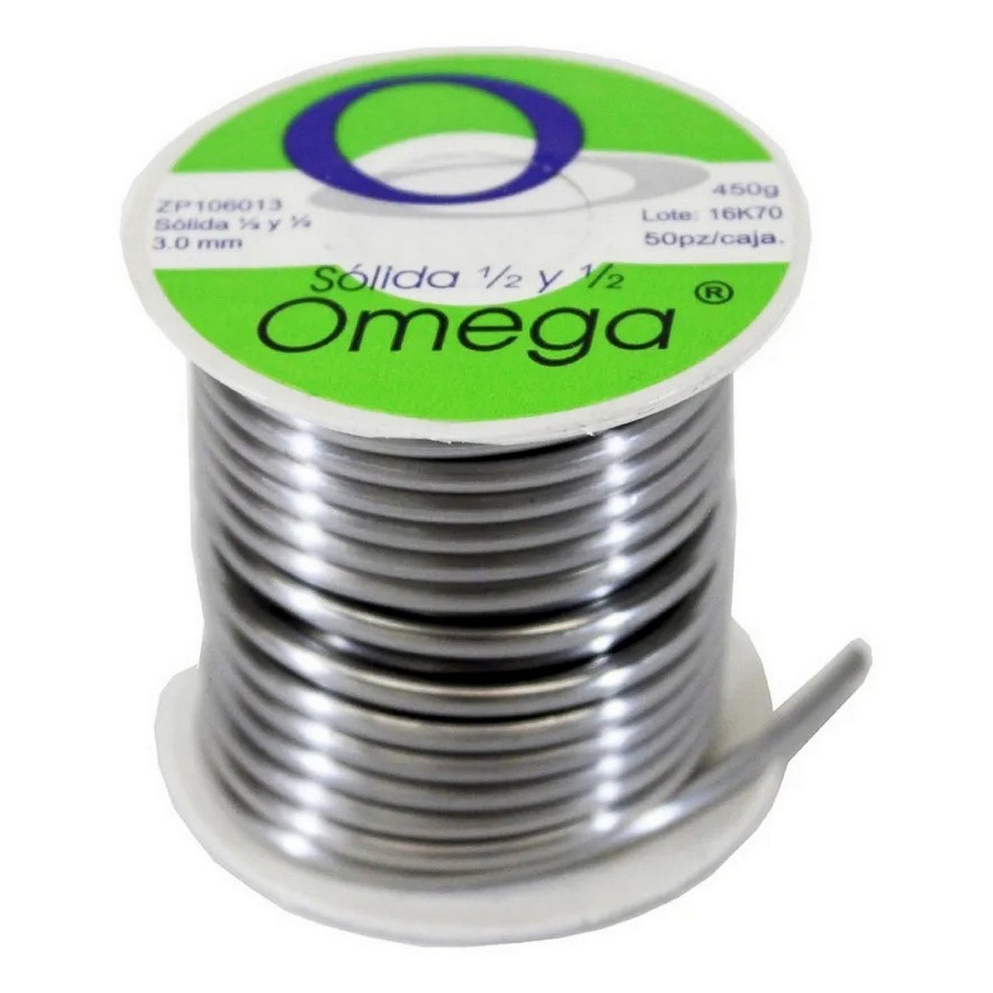 SOLDADURA VERDE 1/2 Y 1/2 3 mm 450 g