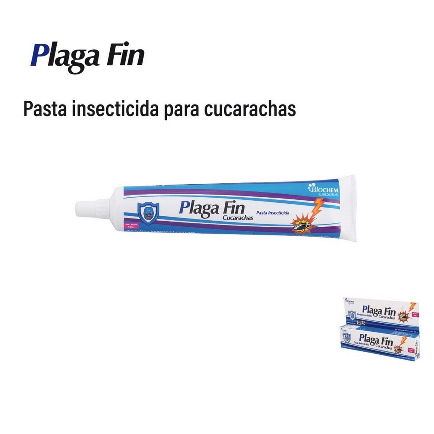 INSECTICIDA PASTA P/CUCARACHA TUBO 50gr