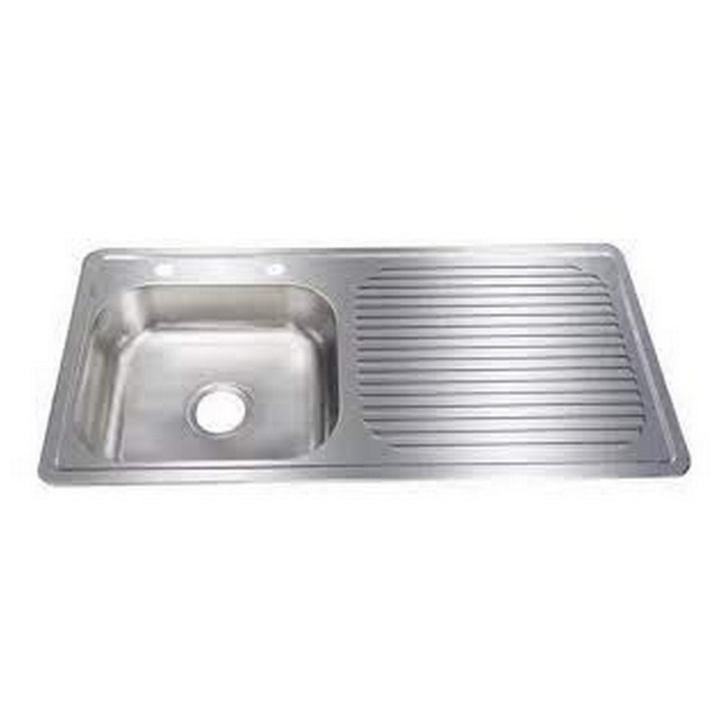 TARJA ACERO INOX ESCURRIDOR DER. 80x50cm