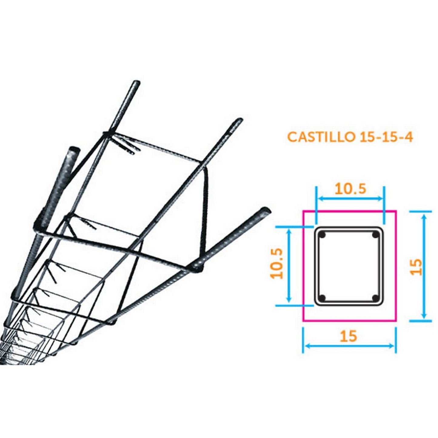 ARMEX 15 x 15 x 4 SENCILLO