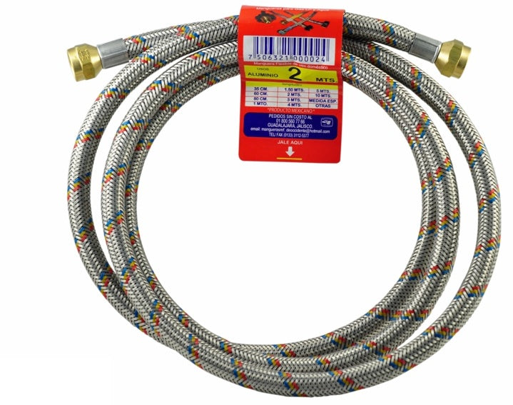 MANGUERA PARA GAS DE 2.00 m