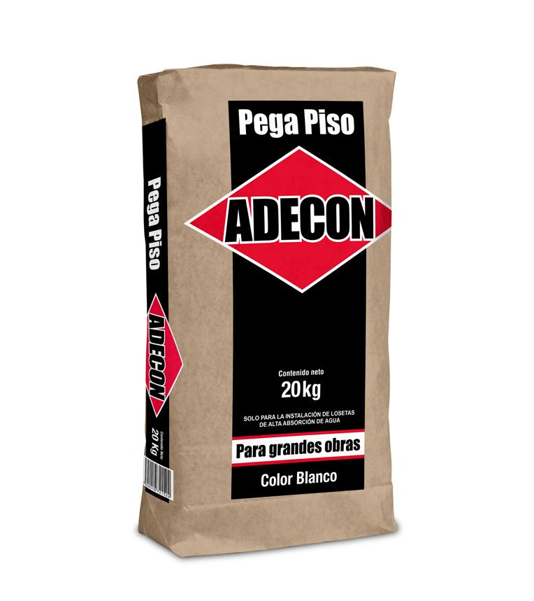 PEGA PISO GRIS ADECON 20 kg