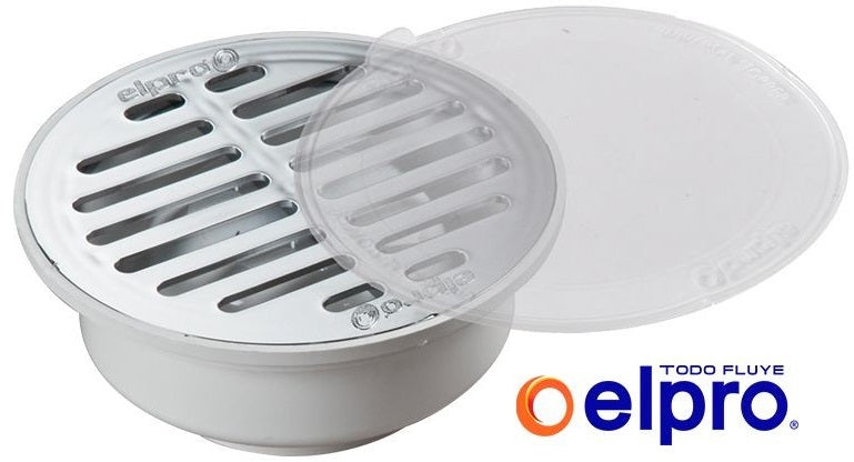COLADERA UNIVERSAL A TUBO C/TAPA HIGIENI