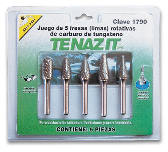 JUEGO DE LIMAS ROTATIVAS 5 pz