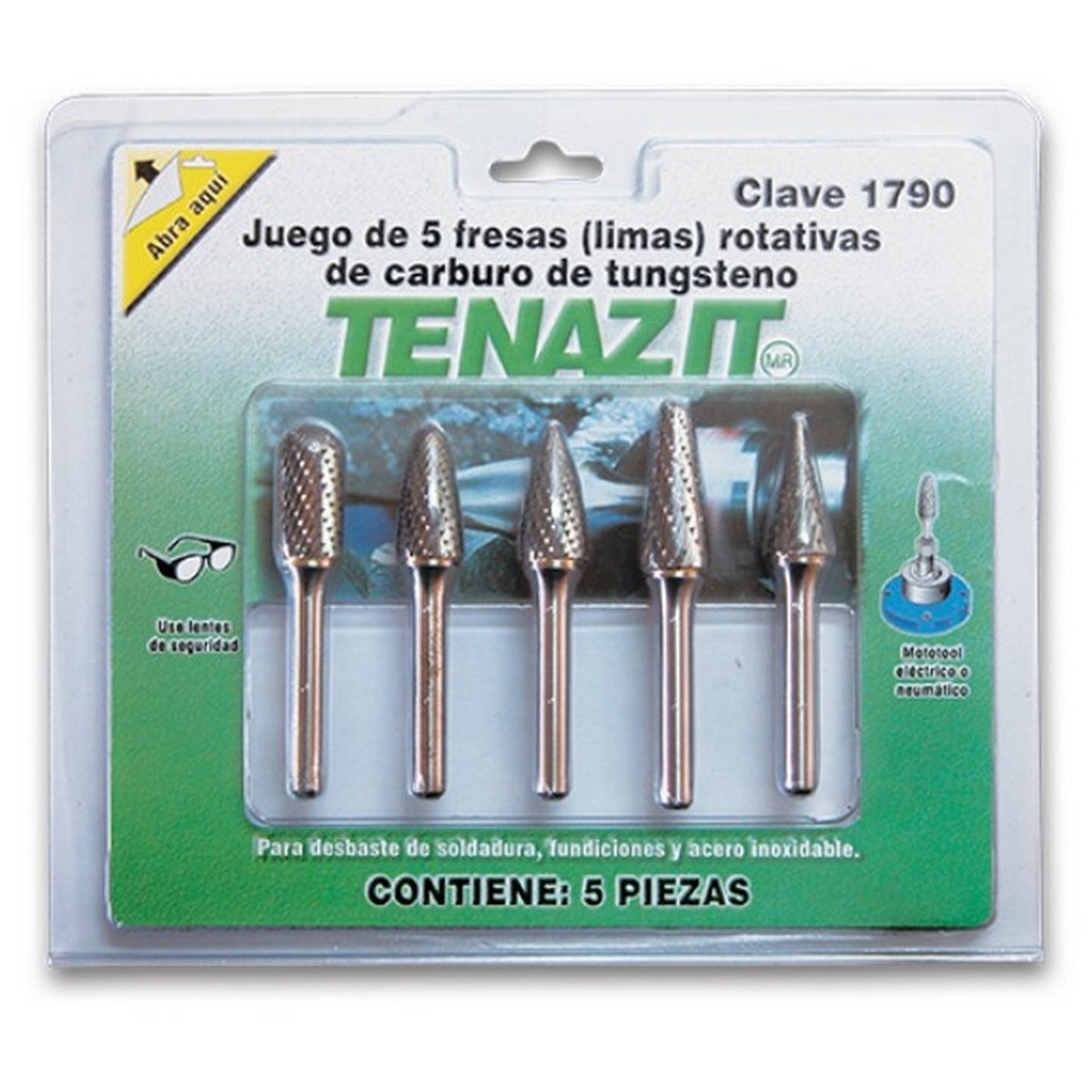 JUEGO DE LIMAS ROTATIVAS 5 pz