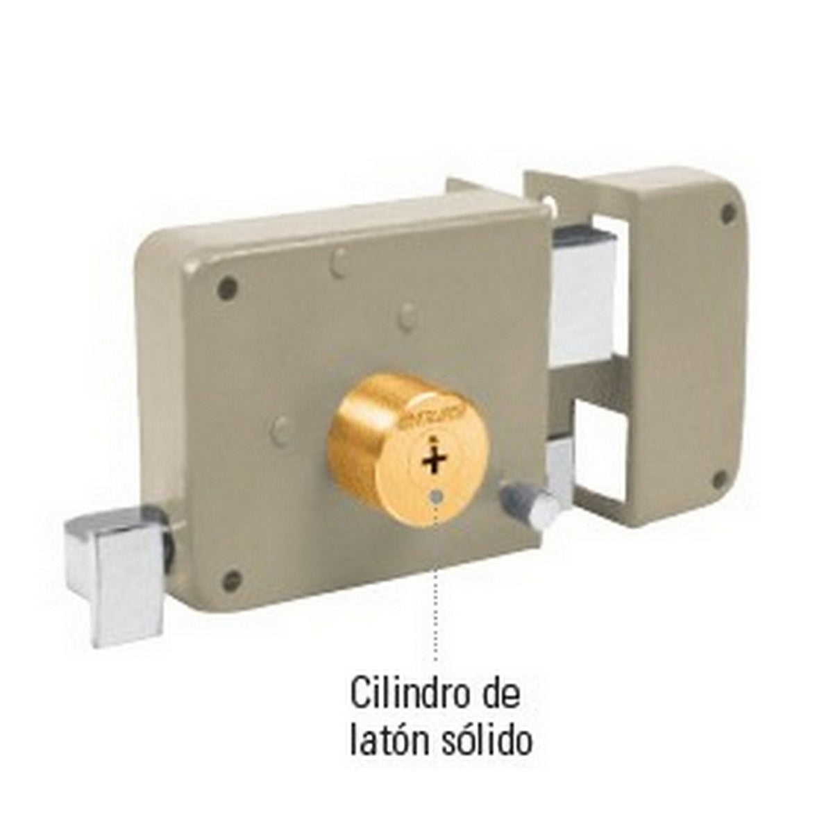 CERRADURA CUADRADA TETRA IF IZQUIERDA