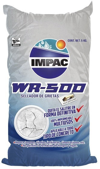 RESANACRETO WR 500 GRIS 5 kg