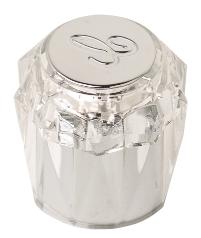 MANERAL ACRILICO CRISTAL GDE JUEGO 2pz