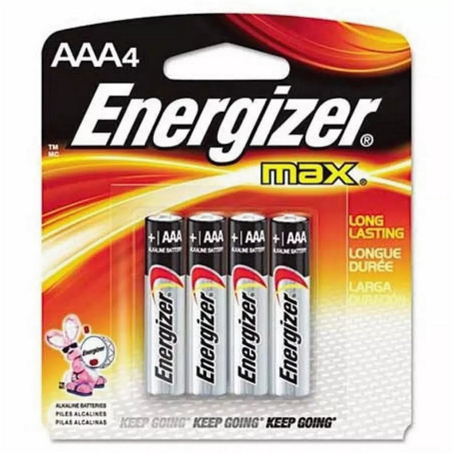 PILA ENERGIZER AAA PAQUETE CON 4 PZ