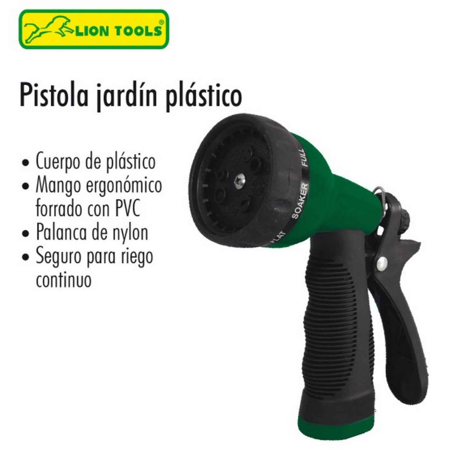 PISTOLA JARDIN 8 FUNCIONES
