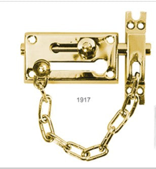 PASADOR CADENA PARA PUERTA LATON