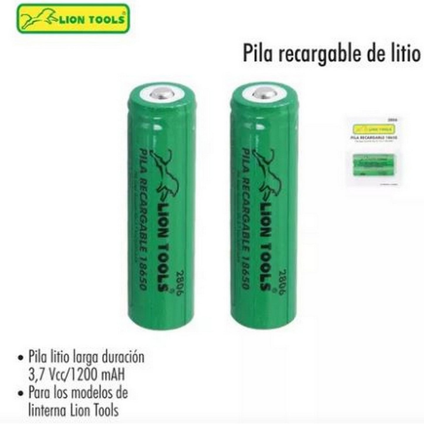 PILA RECARGABLE 18650