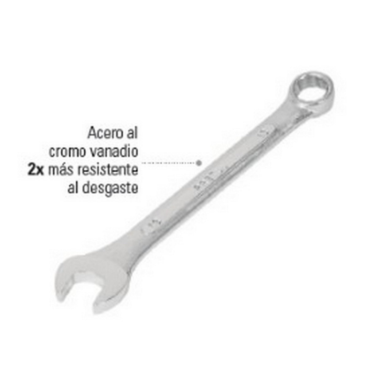LLAVE COMBINADA DE 14 mm SATINADA