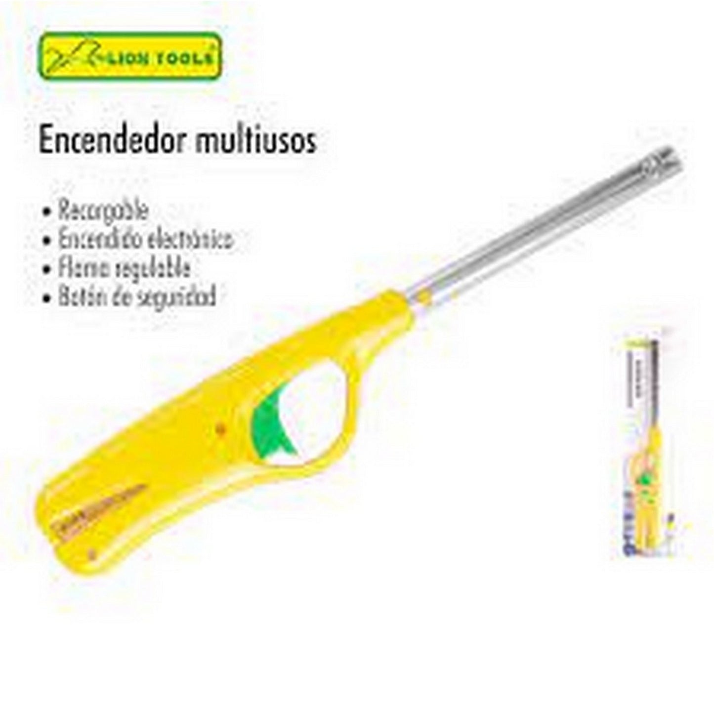 ENCENDEDOR DE GAS MULTIUSOS RECARGABLE
