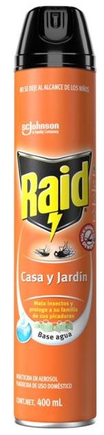INSECTICIDA CASA Y JARDIN AEROSOL 400 ml