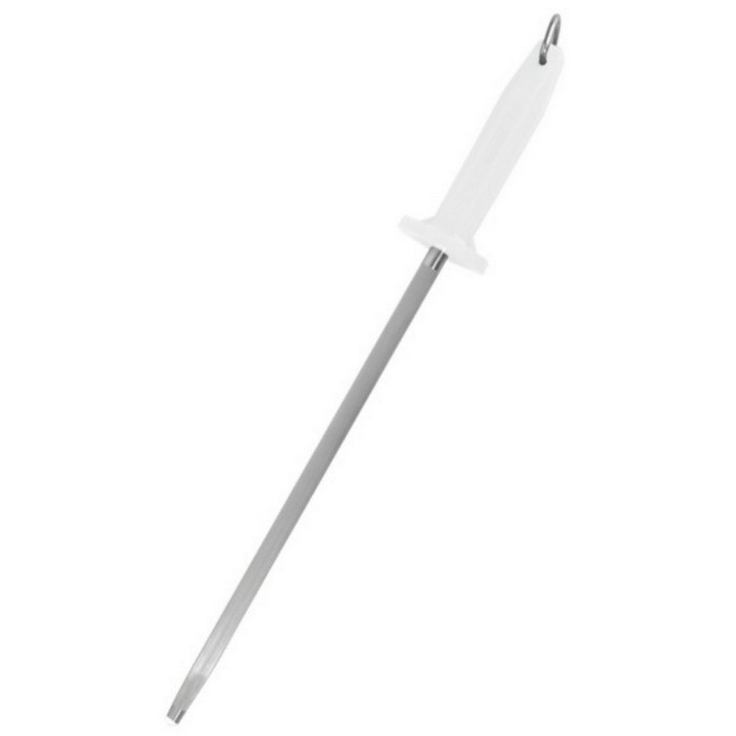 CHAIRA 12" MANGO DE PLASTICO BLANCO