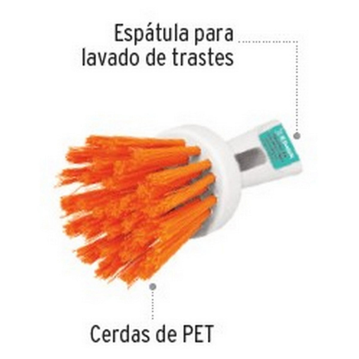 CEPILLO DE PLASTICO TIPO ESCOBETA