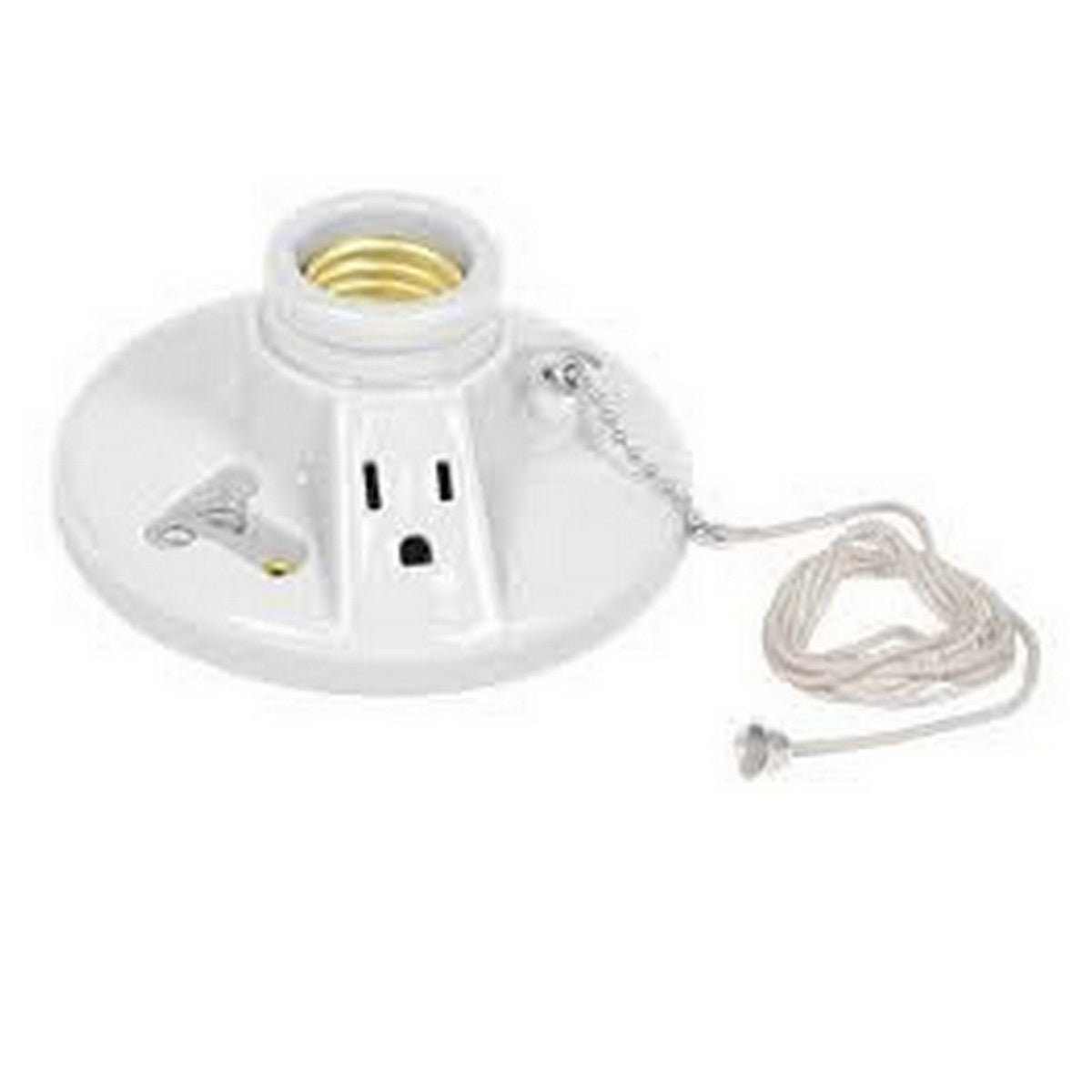 PORTALAMPARA CERAM. LADRON CON CADENA 4"