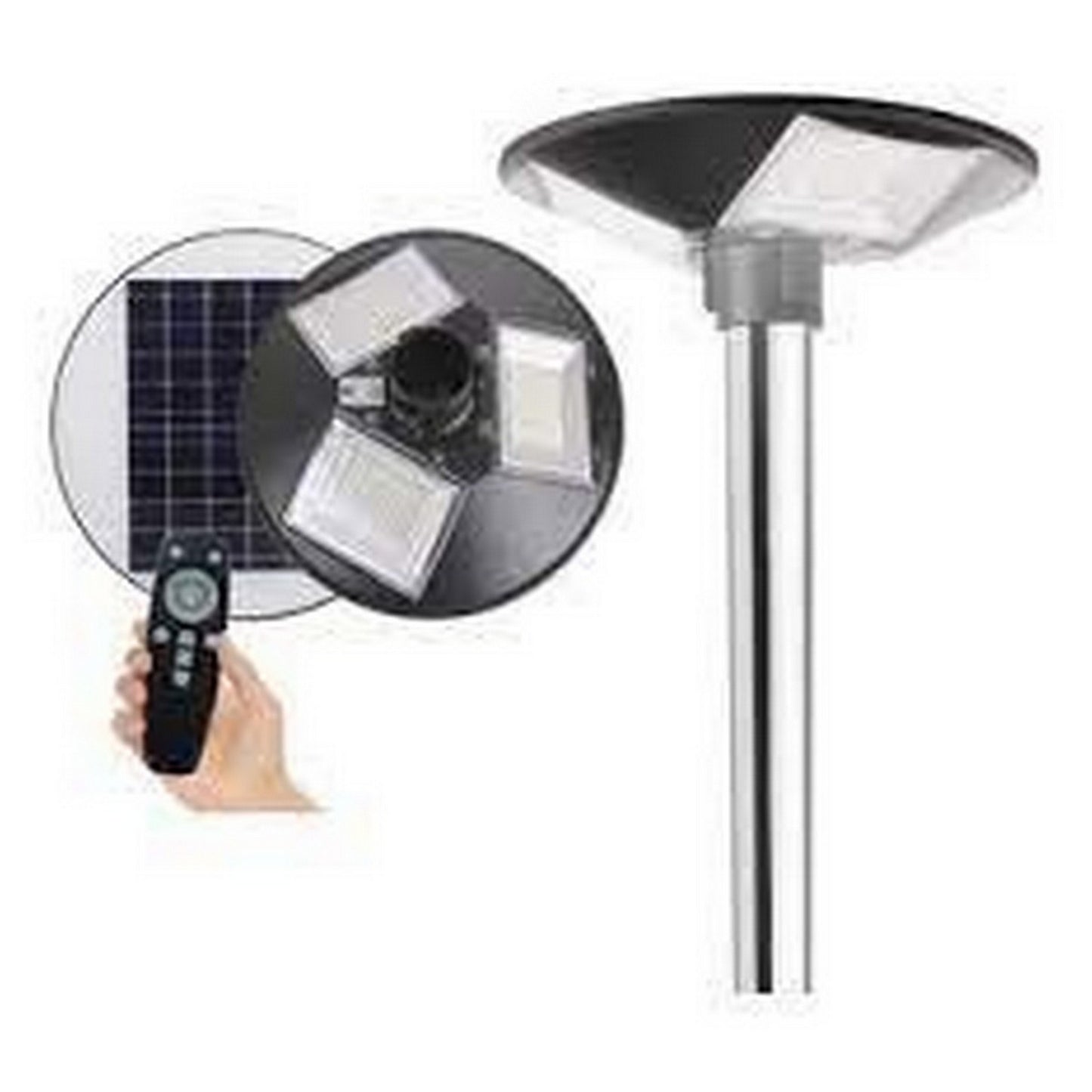 LUMINARIO SOLAR REDONDO 45 WTS