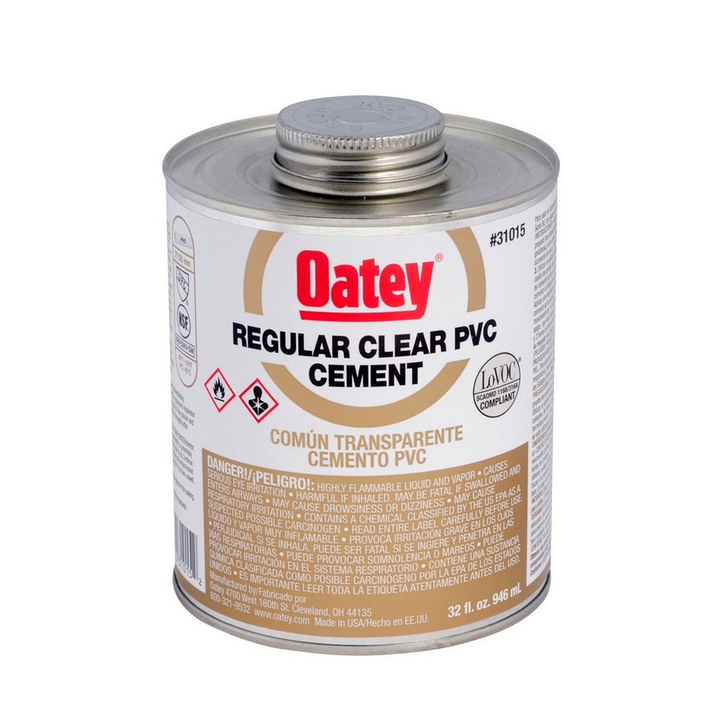PEGAMENTO PVC REGULAR TRANSP. 946 ml
