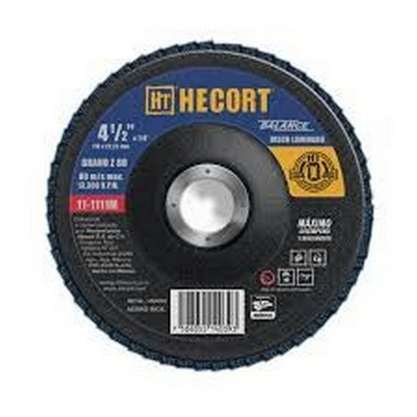 DISCO LAMINADO 4-1/2" X 7/8" GRANO 80