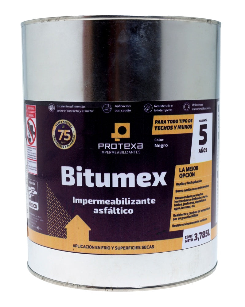 IMPERMEABILIZANTE ASFALT BITUMEX 5A 4L