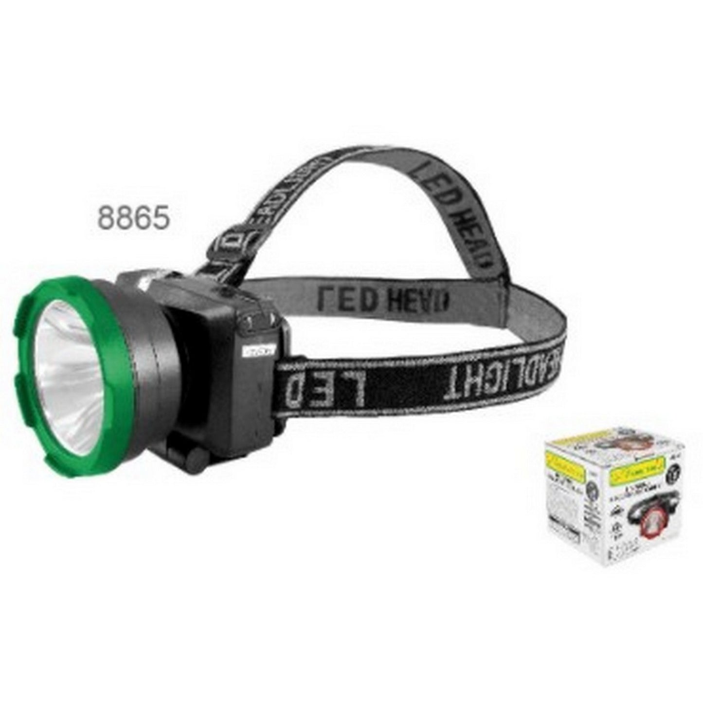 LINTERNA RECARGABLE CABEZA 1 W 80 lms