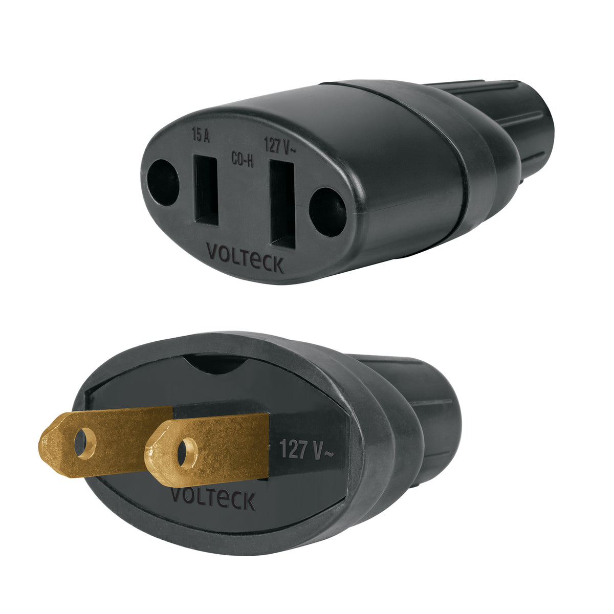 CLAVIJA Y CONTACTO DE HULE NEGRO (2 PZ)