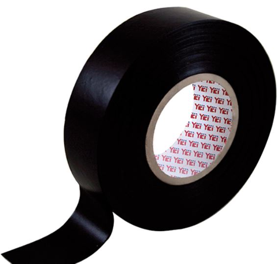 CINTA DE AISLAR NEGRA 18 mm x 18 mt