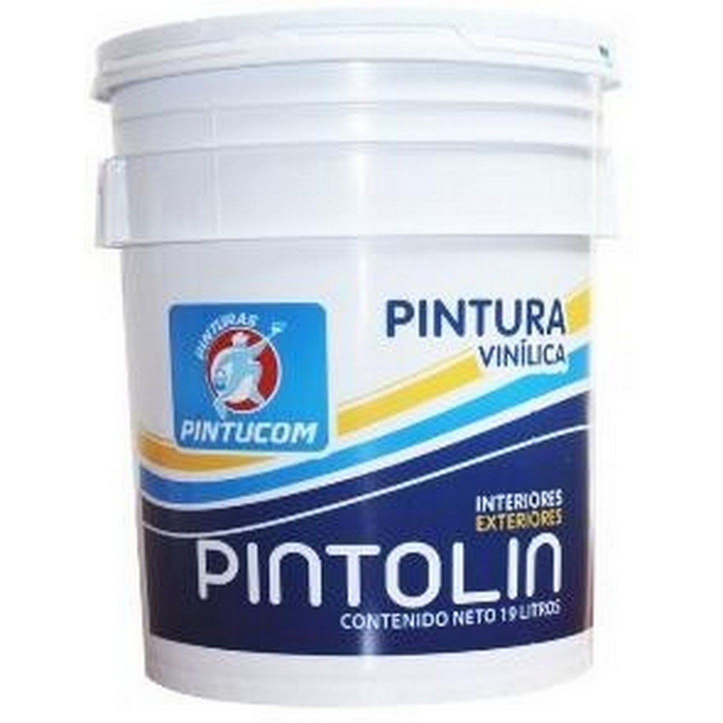 PINTURA VINILICA AZUL CARIBE 19 L