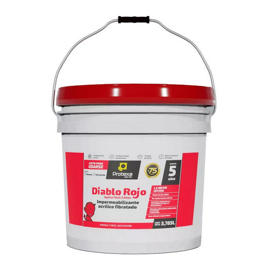 IMPER. DIABLO ROJO ACRILICO 5A BCO 3.8 L