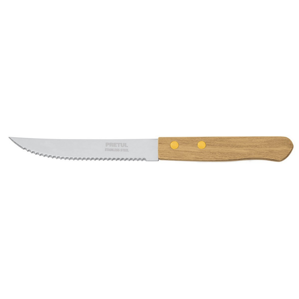 CUCHILLO PARA ASADO 5" SIERRA MGO MADERA