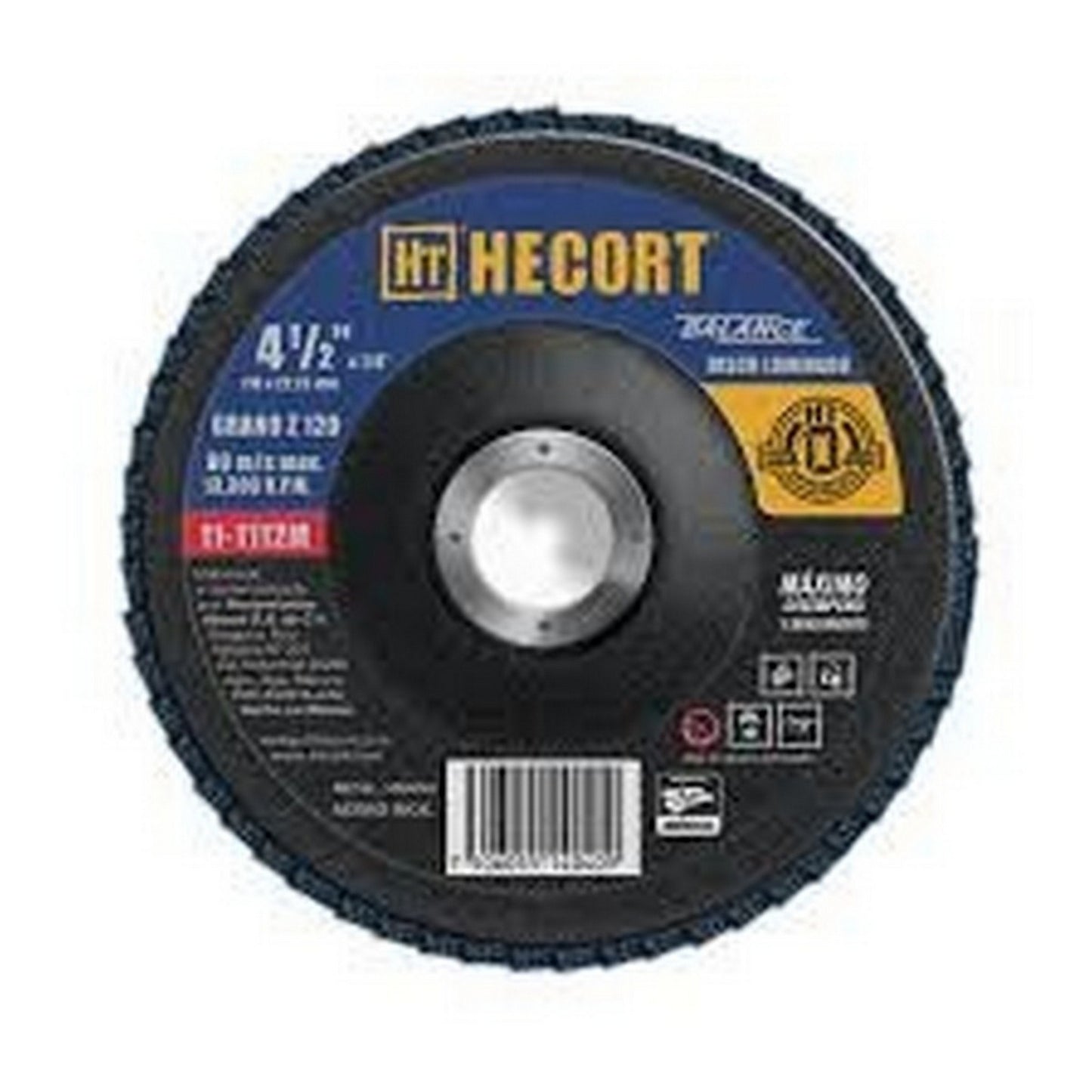DISCO LAMINADO 4-1/2" X 7/8" GRANO 40